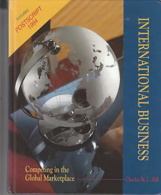 £3.96 • Buy International Business Postscript: 1994,HILL
