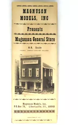 Magnuson Models Inc. #m503 Magnuson General Store Ho Scale • $26.99