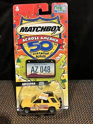 Arizona Isuzu Rodeo Matchbox Across America 50th Birthday Series 2001 Sealed • $4.99