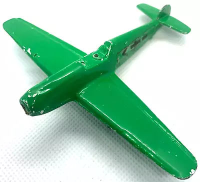 ME-109 Green Die-Cast Airplane Made In Germany AS IS FOR PARTS • $8.99