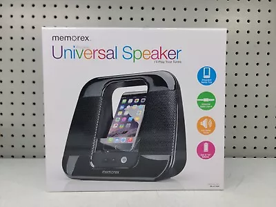 Memorex ML410BK Universal Speakers For IPhone Android MP3  • $14.99