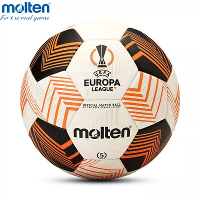 New Official Match Ball Molten UEFA Europa League FIFA Approved Ball F5U5000-34 • $158.87