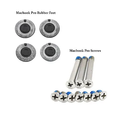 Rubber Feet & Screw Kit For MacBook Pro 13  15  17  Unibody A1278 A1286 A1297 • $6.65