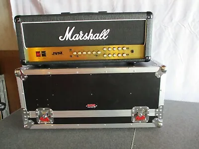 Marshall JVM210H 100 Watts Amp Head With A Gator ATA Flight Case • $1400