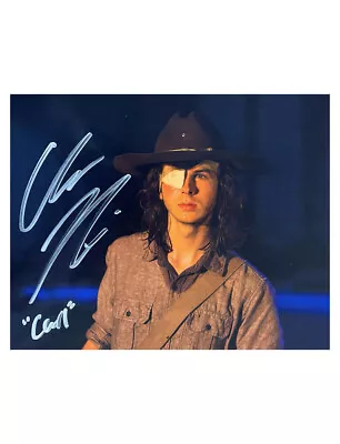 10x8  The Walking Dead Print With Character Name Signed By Chandler Riggs + COA • £50