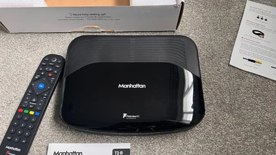 £60 • Buy Manhattan T2-R 500 GB Freeview HD Recorder 500 GB - Black