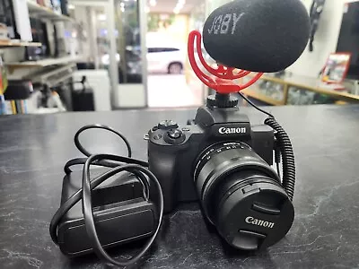 Canon Eos M50 Mark Ii Camera With Canon 15-45mm Lens • $749