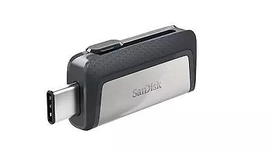 SanDisk 256GB OTG Ultra Dual USB TYPE-C USB 3.1 Pen Flash Drive SDDDC2-256G • $22.99