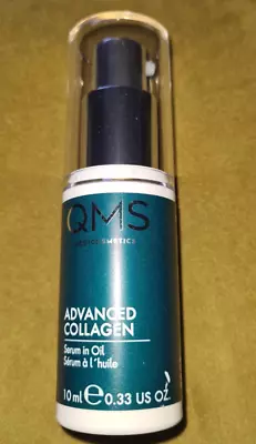 QMS Medicosmetics Advanced Collagen Serum In Oil 10ml - New Not Boxed • £29.95