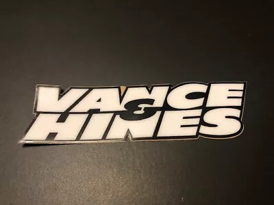 VANCE & HINES Exhaust Systems Sticker/decal  5 X1.5  Glossy • $4.95