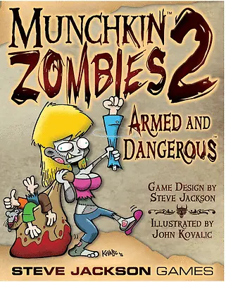 Munchkin Zombies 2: Armed And Dangerous Expansion Steve Jackson Games SJG 1482 • $20.29