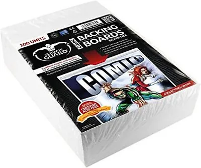 Comic Backing Boards (Silver Size Pack Of 100) • £25.95