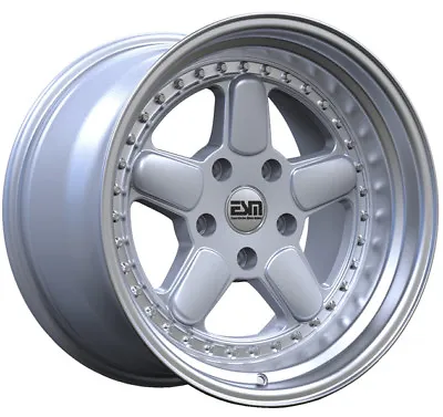 ESM-005R Silver 18x9.5 18x11 +22 5x120 BMW E39 M5 M6 M3 M • $1095