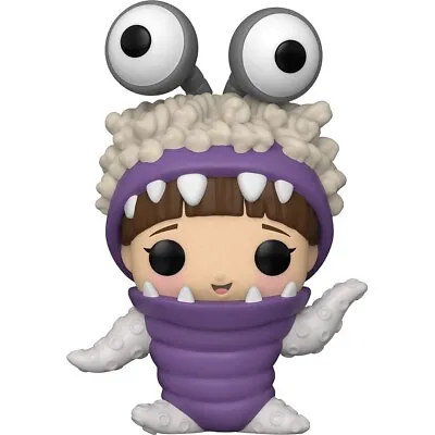 FUNKO Pop! • Monsters Inc. • 20th Anniv BOO W/ Hood Up • With Pro • Ships Free • $19.99