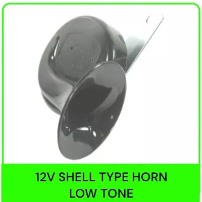 12v Single Terminal Low Tone Shell Horn For Mazda Premacy 1999-2005 • $16.15