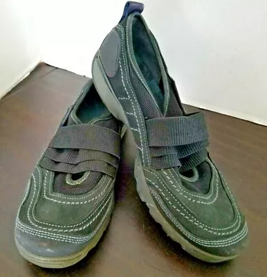 Merrell Mimosa Band Slip On Shoes - #0311 - Black - Leather   Womens Size 6.5 • $45