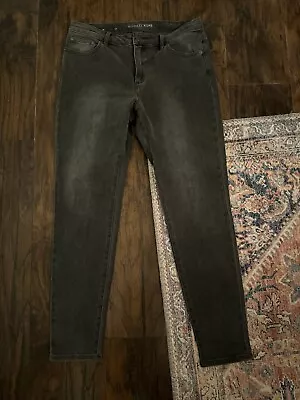 Women’s 10 Michael Kors Selma Skinny Grey Jeans Euc Pristine! • $1