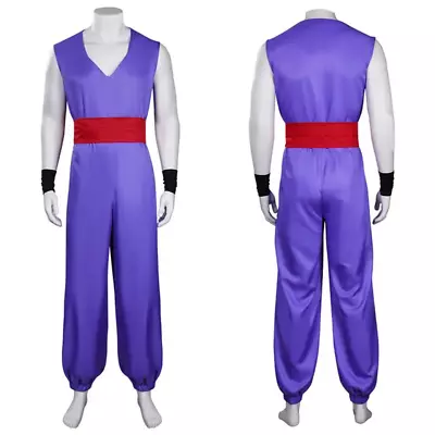 Adult Men Z Vegeta Cosplay Costume Jumpsuit Vest Fantasia Outfits Disfras Vegeta • $47.07