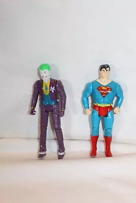 Vintage Superman And Joker Action Figure Lot • $8.99