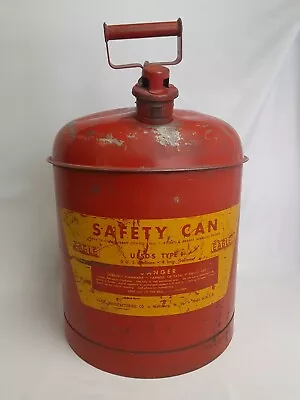 Eagle Safety Gas Can UI-50-S 5 Gallon Vintage Automotive Accessories Gas Oil  • $40
