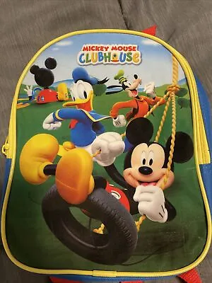 Disney Mickey Mouse Club House Kids/ Toddlers Backpack. • $10