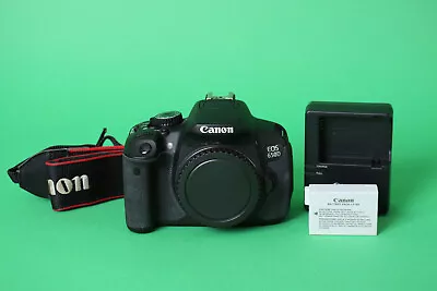 £189.95 • Buy Canon EOS 650D 18.0MP DSLR Camera (Body Only) - 8108 Shutter Count