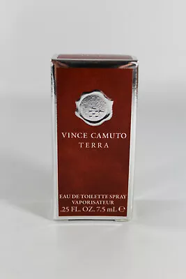 VINCE CAMUTO TERRA  Fragrance Men Travel Size .25 Fl Oz • $19.99