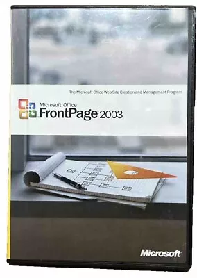 Microsoft Office FrontPage 2003 For Windows Full Version RETAIL • $15