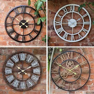 £24.95 • Buy  Garden Ornament Wall Clock Open Face Station Church Tower Clock Indoor Outdoor