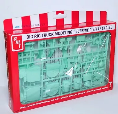 AMT Big Rig Truck Modeling Turbine Display Engine Modeling Kit • $20.88