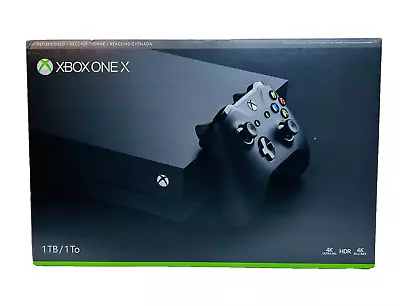 Microsoft Xbox One X 1TB Console Video Game System 4K Ultra HD Black • $174.95
