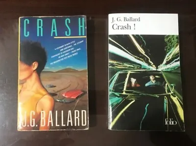CRASH By J. G. Ballard 2 Copies: Bilingual French & English / Français & Anglais • $12.95