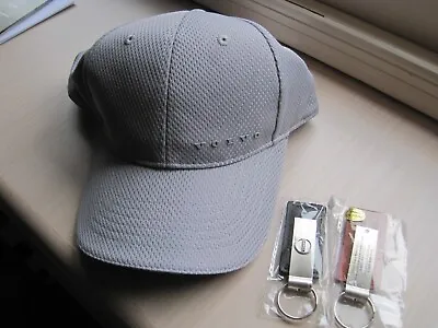 NWT Volvo Cap Grey With VOLVO In Grey Plus 2 New In Pkge Key Rings • $15