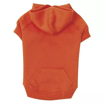 Zack & Zoey Basic Hoodie For Dogs 8  X-Small Vibrant Orange • $15.99