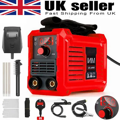 220V Mini ARC Welding Machine Inverter MMA-250 DC Electric Welder Stick W/Mask • £45.50