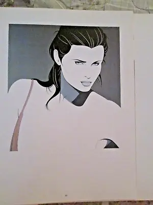 NAGEL 12  X 9  PRINT FROM PATRICK NAGEL 1985 ART BOOK • $10