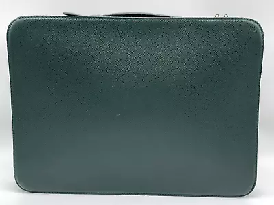 Authentic Louis Vuitton Taiga Green  Nomad Baltic Briefcase  SKS1268 • $89