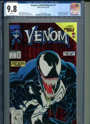 VENOM LETHAL PROTECTOR #1 CGC 9.8 1st Venom In His Own Title • $55