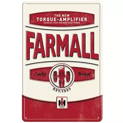 Vintage Style Farmall Tractor Torque Amplifier Tin Sign Sign-2211 • $24.99