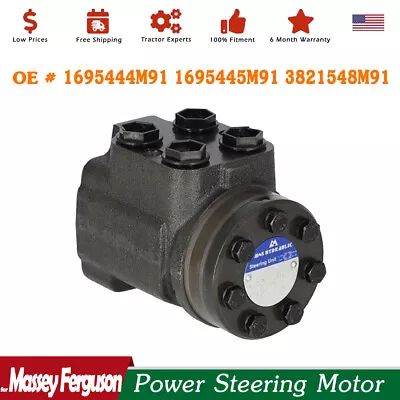 Power Orbital Steering Motor For Tractor Massey Ferguson 1695444M91 1695445M91 • $126