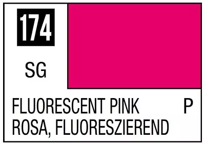 Mr Hobby Mr. Color 174 - Fluorescent Pink (Gloss/Primary) - 10ml • $6.49