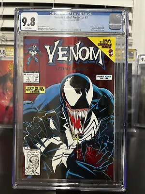 Venom: Lethal Protector #1 CGC 9.8 White Pages (Marvel Comics 1993) • $79.99