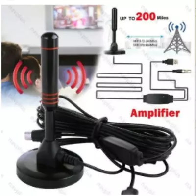 200Mile Portable TV Antenna Digital TV Aerial Antenna DVB For Caravan Freeview • $24.63