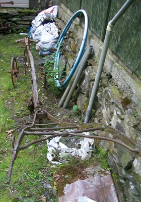 £100 • Buy Vintage Howard Bedford Antique Horse Drawn  Plough