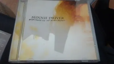 Minnie Driver Everything I've Got In My Pocket Cd • £1