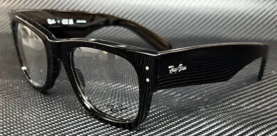 RAY BAN RX0840V 2000 Black Men's 51 Mm Eyeglasses • $125.55