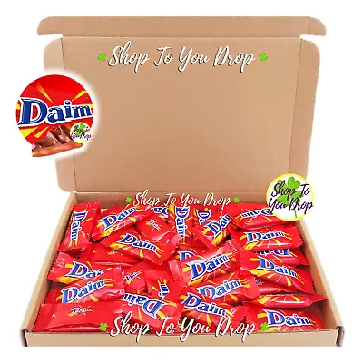 40 CADBURY MINI DAIM CHOCOLATE PERSONALISED GIFT BOX Valentine's Present 🍫🎁 • £10.95