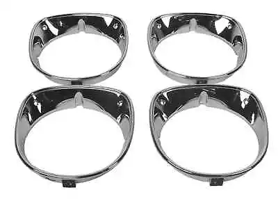 1970 70 Chevy Chevelle El Camino Headlamp Headlight Bezel 4 PCS Set • $139.99