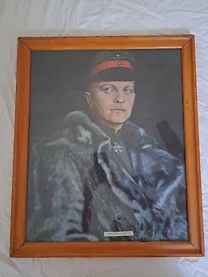 Red Baron Manfred Von Richthofen  Lithograph • $325