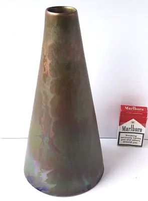 CLEMENT MASSIER Large Ceramic Vase Eosin- Glaze About 1900 AL1061 • $1329.37
